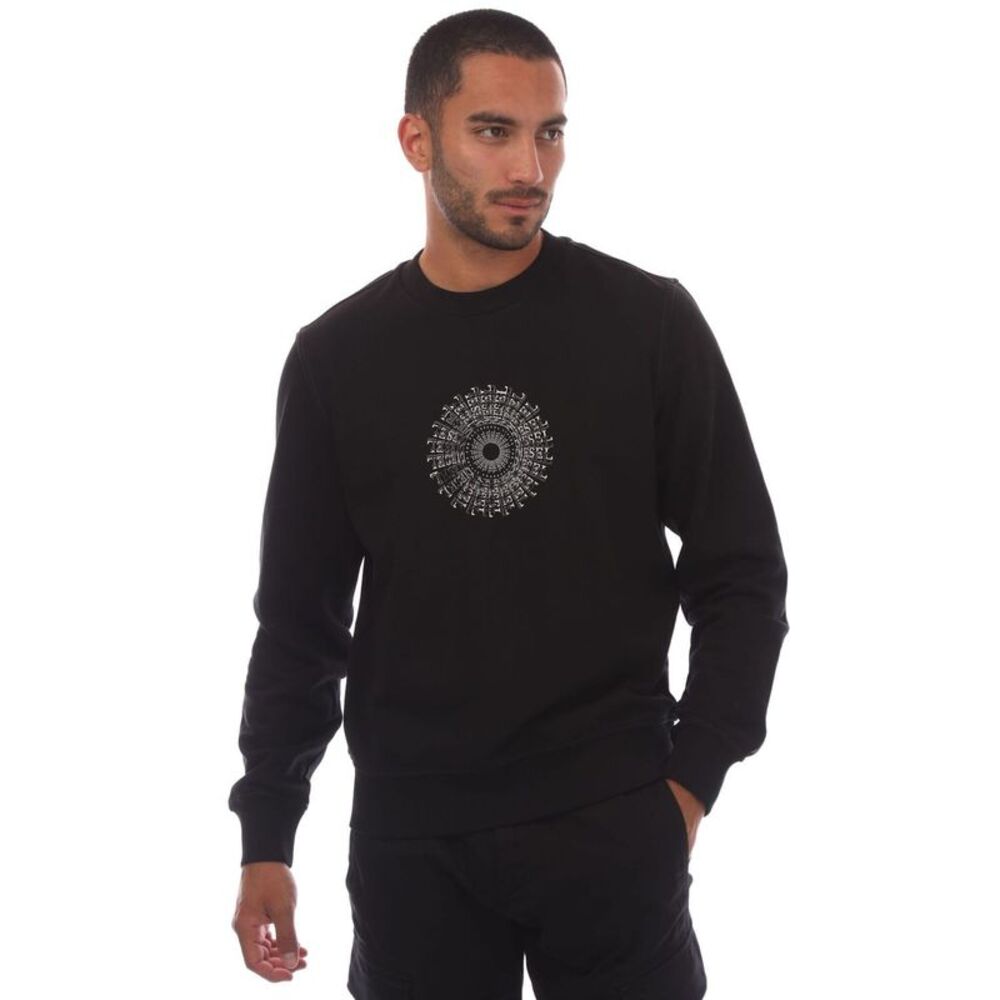 Diesel Mens S-Ginn-K41 Sweatshirt / Black